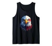 US Eagle Pride - American Flag Tank Top