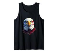 US Eagle Pride - American Flag Tank Top