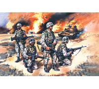 US Elite Forces in Iraq (4 Figures - 4 Soldiers) 1:35 Plastic Model Kit ICM