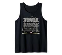 US Firefighters Prayer Fireman American Flag Red Line Tank Top