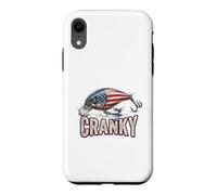 US Flag Cranky Crankbait Fishing Lure Angler Case for iPhone XR