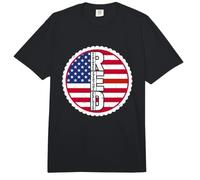US Flag RED Military Support Remember Everyone Deployed Comfort Colors Adult Heavyweight T-Shirt