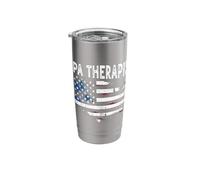 US Flag Spa Therapist Stainless Steel Insulated Tumbler