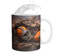 US Football Mug Funny Football Cup Drinking Cup Espresso Cool | Coffee Mug for Desk Decor, Home Decor 36