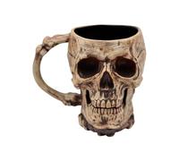 US Ghost Adventures Collectible Skull Mug - 20 oz Bone Handle Coffee Cup Horror Gift for Ghost Hunters & Halloween Fans