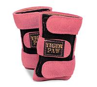 US Glove Tiger Paws Gymnastics Pink Wrist Wraps | Adjustable Wrist Support | Wrist Injury Prevention - Small