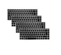 US Hungary Italy Sweden Backlight Keyboard Suitable ， Compatible For HP ，Compatible For EliteBook ，840 G5 846 G5 745 840 G6 L14379-001 L14377-DH1 14u G5(Italy)