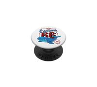 US HWY 66 Catoosa Oklahoma Centennial Blue Whale Souvenir PopSockets Adhesive PopGrip