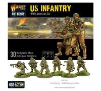 Warlord Games – Bolt Action Miniatures – US Infantry (WWII American GIs) – 1:56 scale