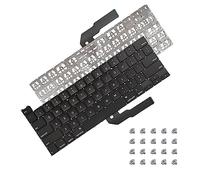 US Keyboard with Flex Cable + Screw Kit Replacement for MacBook Pro 13" A2251 2020 Year
