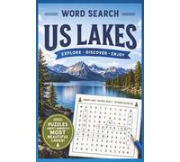 US Lakes Word Search: 55 Travel Size Puzzle Adventures Across America's Most Beautiful Lakes