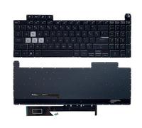US Laptop Keyboard For ASUS for TUF Gaming FX507 FX607 FA507 FA507R FX707 FX517 GA507 FA707R FA617 Z/ZC/ZE/ZM/ZR 2022 2023 Year(Silver)