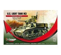 Mirage Hobby 726073 - 1:72 U.S. Light Tank M3 "Tunisia 1943"