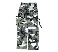 US M65 Style Army Cargo Vintage Camo Combat Trousers Pants
