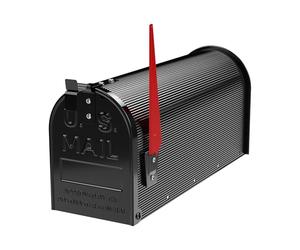 US Mailbox black American Design Letterbox Postbox Letter Mail Post Box