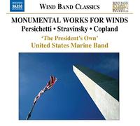 US Marine Band – Monumental Works for Winds – CD – NAXOS
