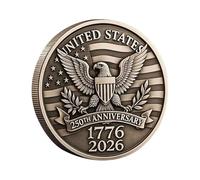Us Marine Corps Challenge Coin - Challenge Coin Collectibles for Birthday | 3D Artistic Design with Antique Bronze Plating & Eagle Globe Motif for Family, Graduation, Veteran and