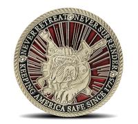 US Marine Corps Challenge Coin - Semper Fidelis Tribute Ideal Gift for Marines and Enthusiasts