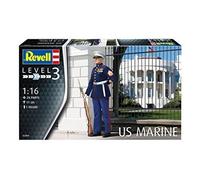 Us Marine Figure Plastic Kit 1:16 Model Revell