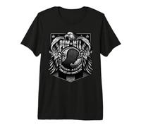 US Military POW MIA You are Not Forgotten Shield with Eagle Premium T-Shirt
