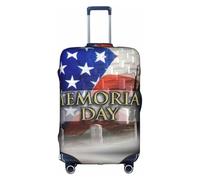 Us Military Soldiers Patriotic Memorial Day Luggage Cover Suitcase Trolley Case Protector Elastic Washable Anti Scratch Fit 18-32 Inch