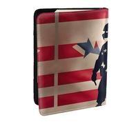 US Military Soldiers Patriotic Memorial Day Print Passport Holder Cover Wallet Passport Cover, Passport Wallet Case for Cards and Documents