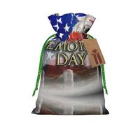 Us Military Soldiers Patriotic Memorial Day Printed Drawstring Gift Bags,Various Sizes, Bulk Plastic Packaging Bags