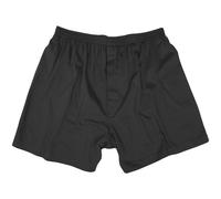 US MILITARY STYLE MENS ARMY BOXER SHORTS UNDERWEAR BASE LAYER 100% COTTON BLACK