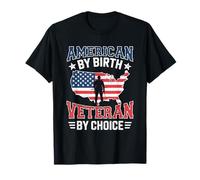 US Military Veteran Patriot Map Service Member Design T-Shirt