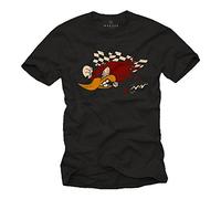 US Muscle Car - Hot Rod Racing T-Shirt - Flag Motorcycle Gift Black XXXL