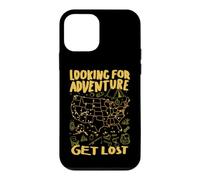 US National Parks Map Funny Hiking Camping Adventure Doodle Case for iPhone 12 mini