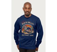 US National Parks Visit Death Valley Sweatshirt in Navy | Size: Large US National Parks Navy L