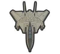 US Navy Grumman F-14 Tomcat Fighter Top Gun Squadron PVC Rubber Hook Patch