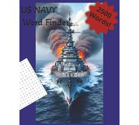 US Navy Word Finder: Ultimate Navy word search book 2500 words