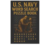 US Navy Word Search Puzzle Book: World Searches with Easy to Read Print about US Navy, Military and More | 6x9 inches, 110 pages | 50+ Puzzles ... Gift for Vacations, Holidays and Free Times