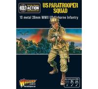 US Paratroopers Squad, 28mm Bolt Action Wargaming Miniatures