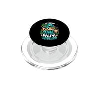 US Passport Tropical WAPA Candlelight Design PopSockets PopGrip for MagSafe