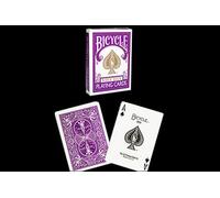 US Playing Card Co. Bicycle with purple back - Set of 54 cards Format Poker