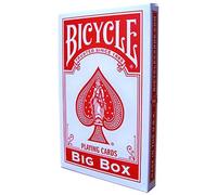 US Playing Card Co. Big Bicycle Cards (Jumbo Bicycle Cards, Red)