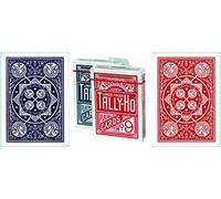 US Playing Card Co. - Gaff Deck TALLY-HO Blue Back - FAN