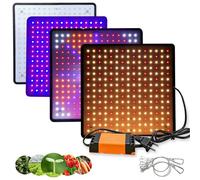 (US Plug, Red + Blue) 1200W LED Grow Light Bulb Plant Lamp Panel for Indoor Hydroponic Flower Vegetable