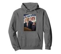 US President George H W Bush Victory Rally Michael Grecco Pullover Hoodie