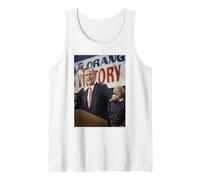 US President George H W Bush Victory Rally Michael Grecco Tank Top