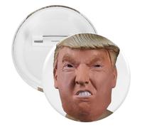 US Presidential Officials Badge Metal Round Pins, Lightweight Brooch for Backpack, Fashion Button Pins Badge for Shirts, Jackets, Shawl Coat, Unisex, 20PCS, Tinplate, metal round pins