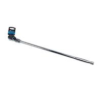 US PRO 1/2-inch Drive Flexible Head Ratchet, 600mm Length, 72 Teeth, Chrome-Plated