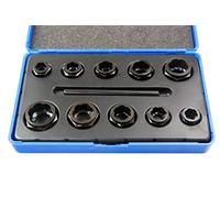 US PRO 10pc Nut Style Bolt Extractors Socket Lock Nut Remover Extractor 2648