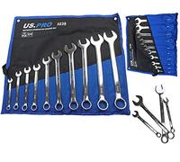 BERGEN 10PC Whitworth Combination Spanner Set 1/8-11/16 B1988