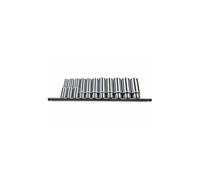 US PRO 11 Piece 3/8" Dr 6 Point Deep Sockets 8 - 19MM On Rail 1392