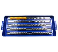 US PRO 110pc 1/4'' 3/8'' 1/2'' Socket Storage Tray Rack 1494