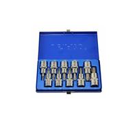 US PRO 1128 10 Piece Torx TRX-Star BIT Socket Set 1/2" Drive